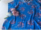 Primark iz Beca plava cvetna bluza  Nova sa etiketom  V